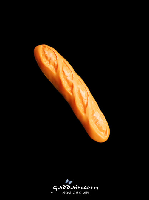 바게트 빵 (4.5*0.9cm)/미니어쳐