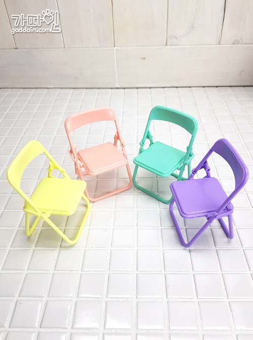파스텔 접이식 의자 4 color (7*6*10cm)